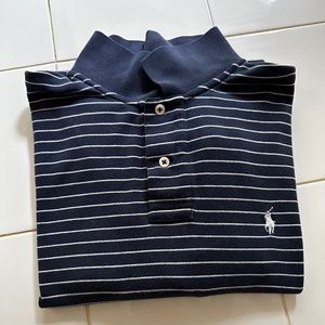 Classic Navy and White Stripe Polo by Ralph Lauren (Blue Label)